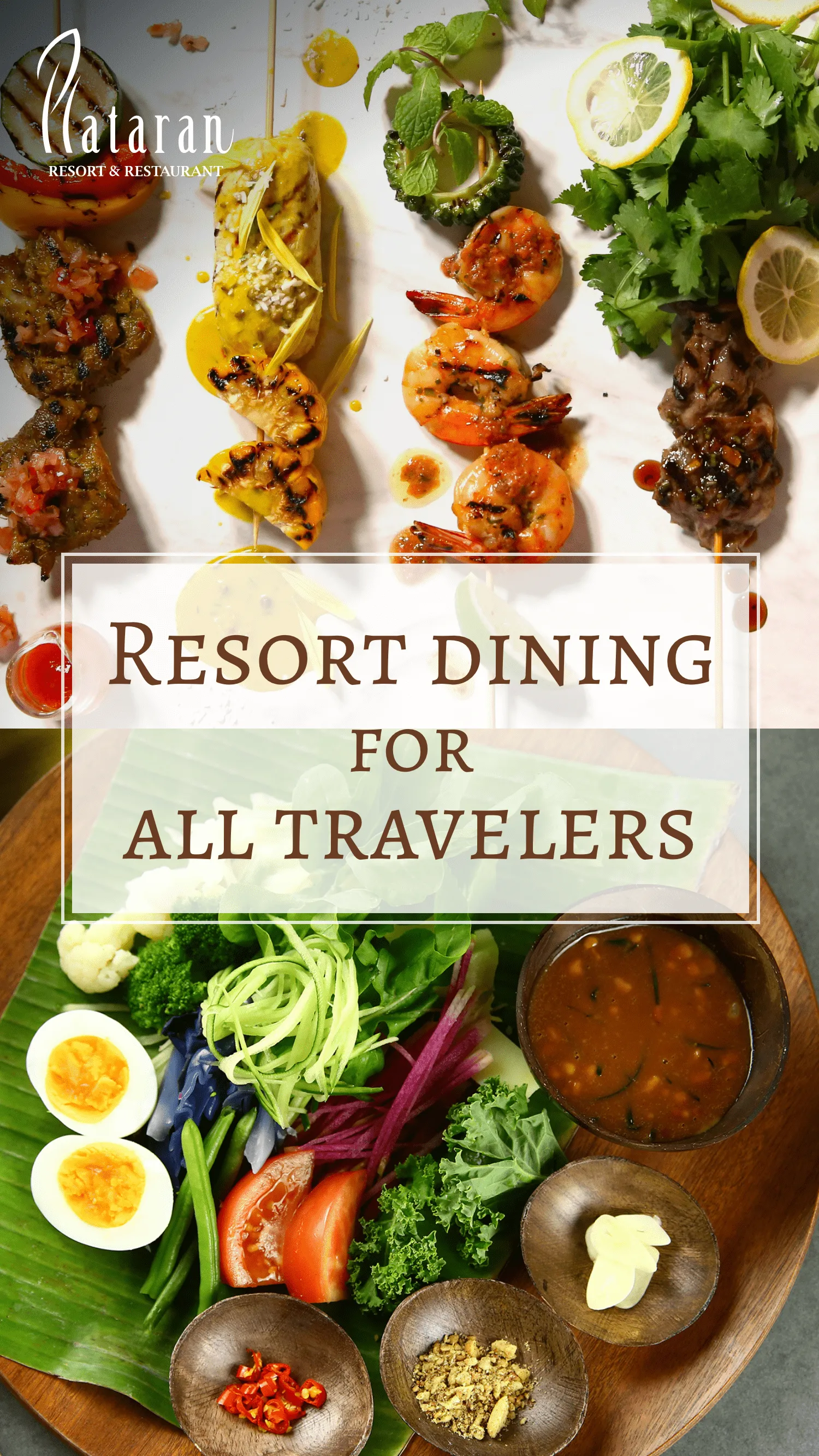 Resort dining for all travelers